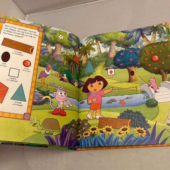 Nick Jr Dora the Explorer Look and Find Scavenger Hunt Kids Activity Book 2005 - Picture 9 of 16